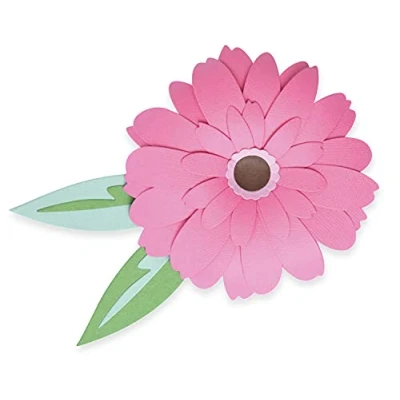 Image of Sizzix Thinlits Die Set, Gerbera Flower, One Size