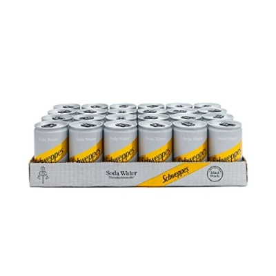 Image of SCHWEPPES SODA WATER 150ML X 24