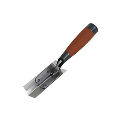 Image of Marshalltown M5787D 1 1/2 Inch SS Plastering Tools Corner Trowel Red