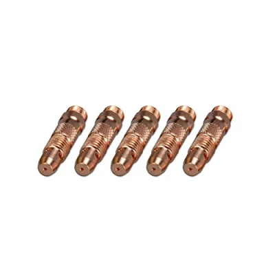 Image of RIVERWELD TIG Collet Bodies 10N30 (1.0mm Orifice) Fit SR DB PTA WP 17 18 26 Welding Torch 5pk