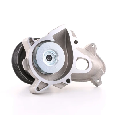 Image of 11517790135, 11517791834, 11517801609, 11517805810 Water pump SKF VKPC 88645 with gaskets/seals Sheet Steel for V ribbed belt use BMW: 5 Touring