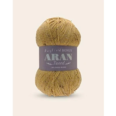 Image of Hayfield Bonus Aran Tweed, Butterscotch (642), 400g by Sirdar F011 0642