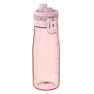 Image of Super Sparrow Water Bottle 1000ml One Tap TouchGulp Non Toxic BPA Free Lightweight &amp; Sustainable Tritan Bottles for Sports, Travel, Outdoors