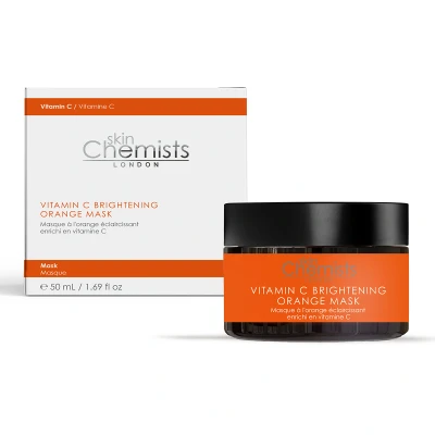 Image of SkinChemists Unisex Vitamin C Brightening Orange Mask 50ml One Size