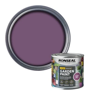 Image of Ronseal Garden Paint Purple Berry 250ml