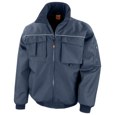 Image of Result R300X Work Guard Sabre Pilot Jacket Navy, Medium