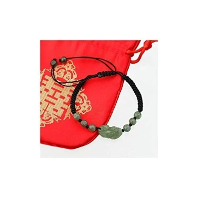 Image of lachineuse Pi Xiu Agate Bracelet, green, Non applicable