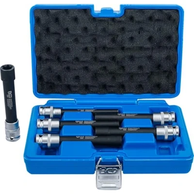 Image of BGS 2028 Socket Set, E Type, extra long 12.5 mm (1/2&quot;) Drive E10 E20 6 pcs.