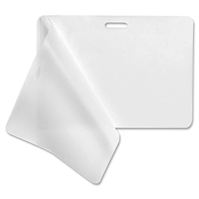 Image of Business Source Government Size Card Laminating Pouches Box of 100