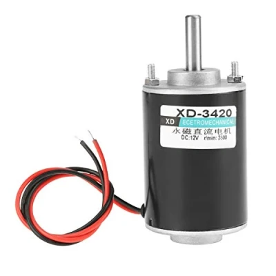 Image of DC Electric Motor XD‑3420 12/24V 30W Permanent Magnet High Speed CW/CCW (12V)