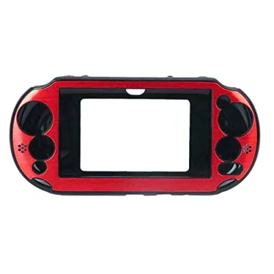 Image of OSTENT Colorful Aluminum Metal Skin Protective Cover Case Compatible for Sony PS Vita PSV PCH 2000 Color Red