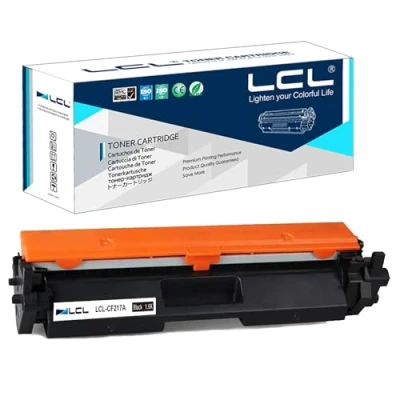 Image of LCL 17A Toner Cartridge Replacement for HP CF217A LaserJet Pro M102A M102W M130nw M130a M130fn M130fw M102 M130 Printer Black 1 Pack