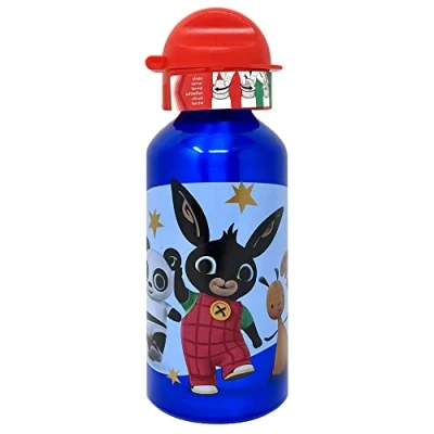 Image of CARTOON Bing BPA Free Aluminium Bottle with Pacifier Spout 400ml
