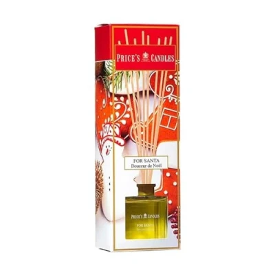 Image of Price&#039;s For Santa Reed Diffuser 100ml Sweet, Delicious, Quality Fragrance Long Lasting Scent
