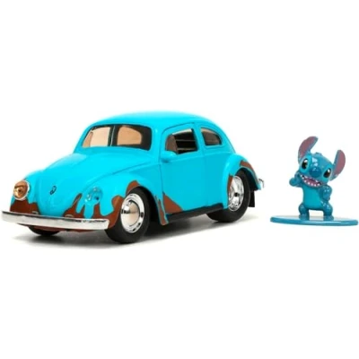 Image of JADA 253073001 LILO AND STITCH 1959 VW BEETLE 1:32 DIECAST VEHICLE, Medium