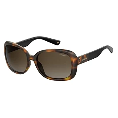 Image of Polaroid Women&#039;s Pld 4069/G/S/X Sunglasses, Multicolour (Dkhavana), 7 1 4 UK