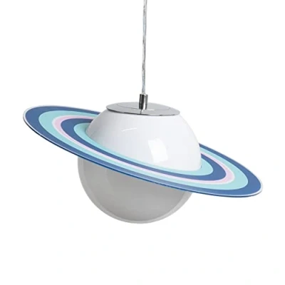 Image of LITECRAFT Glow Saturn Ceiling Pendant Children&#039;s Lighting Multicoloured