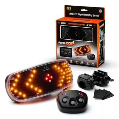 Image of CKB LTD Bicycle Signalling System Wireless Remote Control Bike Indicators light Cycling Gadget Signal Pod