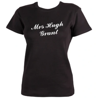 Image of Dead Fresh Mrs Hugh Grant T Shirt, L Black