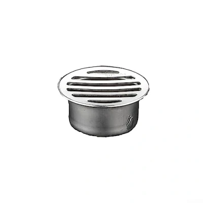 Image of HpLive 63 mm Round Floor Drain Stainless Steel Anti Blocking for Outdoor Roof Plug in with Large Displacement Garden Patio