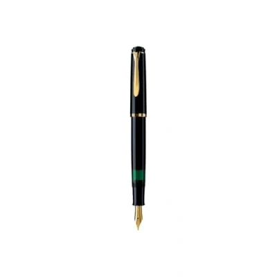Image of Pelikan Elegance Souverain M200 Deluxe Fountain Pen Fine Nib Black