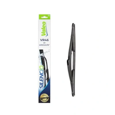 Image of VALEO Silencio Wiper VR46 All Seasons Durable, Resistant, Perfect Fit Conventional Blade 400mm Rear 1 574204