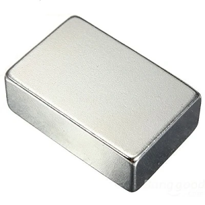 Image of Magnetastico® 5x ultra strong 40x20x10 mm rectangle Neodymium magnets N52 Extremely &amp; heavy magnet super power Permanent Lifting Holding