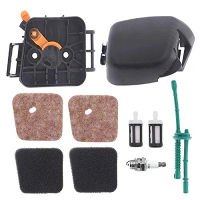 Image of Cnfaner Air Filter Cover Assembly for Stihl FS38 FS45 FS46 FS55R KM55 HL45 HS45 FC55 FS45C FS46C KM55R FS55C FS55RC String Trimmer