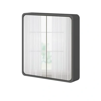 Image of Vicco Bathroom mirror cabinet &quot;Arla&quot;, Anthracite, 60 x cm