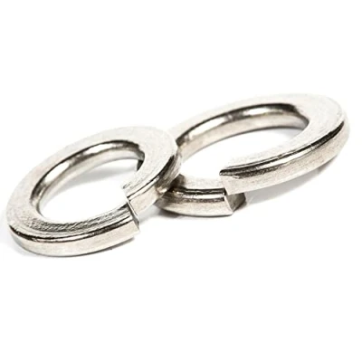 Image of M12 Stainless Steel Rectangular Spring Split Lock Washer (Pack of 50)