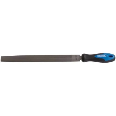 Image of Draper Soft Grip Engineer&#039;s Half Round File and Handle, 300mm