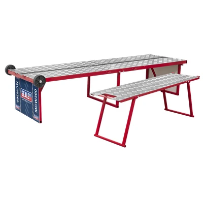 Image of Sealey Mcw360 Motorcycle Portable Folding Workbench 360Kg Capacity