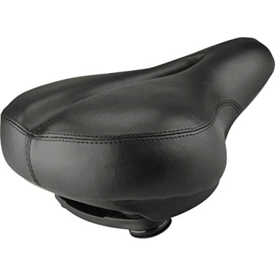 Image of Fischer Super Soft Saddle with Memory Effect, Black