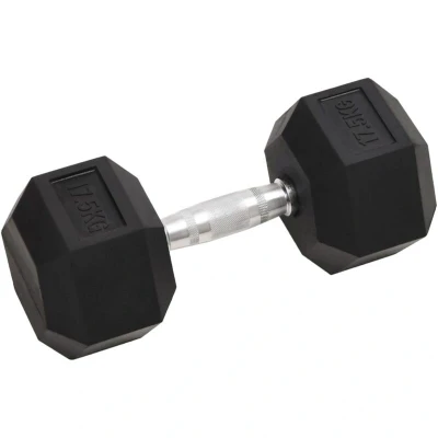 Image of vidaXL Dumbbell 17.5 kg Cast Iron