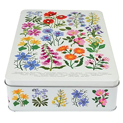 Image of Rex London Fairy cake storage tin Wild Flowers