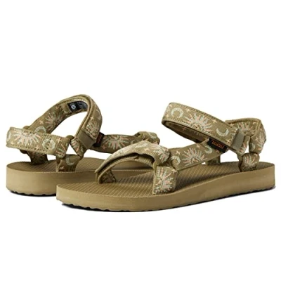 Image of Teva Women&#039;s Original Universal Sandal, Sun and Moon Aloe, 8 UK