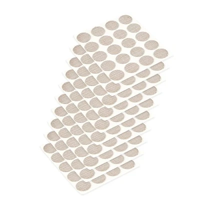 Image of Emuca Cover Screw Adhesive Textile Effect Beige, Ø13mm (0,5 inch), Set of 200)