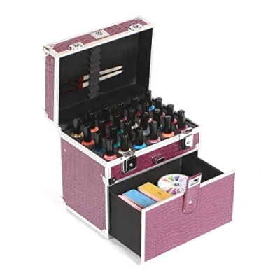 Image of Urbanity Nail Polish Varnish Bottle Beauty Cosmetic Makeup case Box Purple