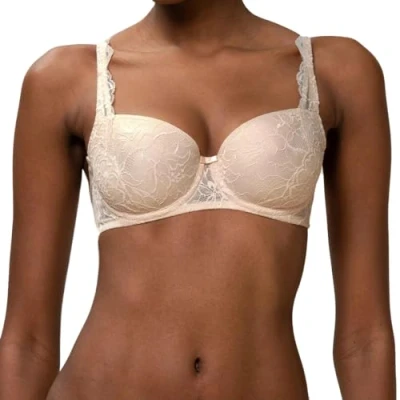 Image of Triumph Women&#039;s Amourette Charm WHP02, Wired Padded Bra, CREAMY DREAM