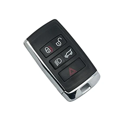 Image of BROVACS Modified Key Shell Compatible with LAND Rover Range Evoque Sport Velar JAGUAR 5 Button Keyless Entry Smart Remote Case Fob SS702