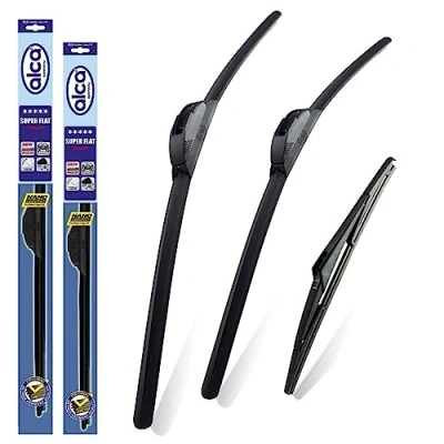 Image of alca Germany Wiper Blades Fits Dacia Duster Sandero Jogger Logan (Dacia 2010 2017 ASF2020H14ARC)