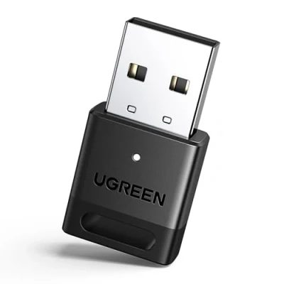 Image of UGREEN Bluetooth 5.4 Adapter PC, USB Dongle for PC Windows 11/10/8.1, EDR and BLE Modes, Long Range, Plug &amp; Play, Mini Sized, Controller, Headphone, Keyboard, Mouse etc.