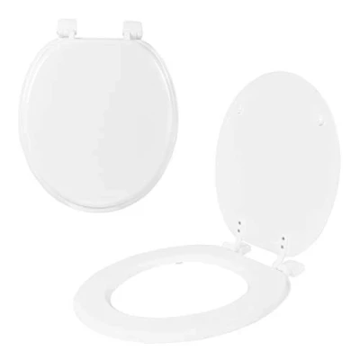 Image of Anika White Toilet Seat