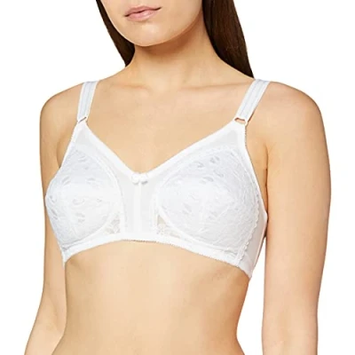 Image of Sassa Soft Cup Bra with Padding White 38A