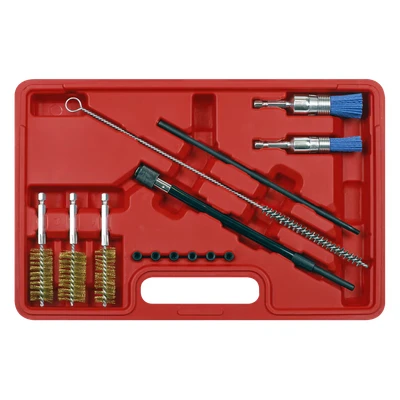 Image of Sealey Cleaning Brush Set Injector Bore 14pc