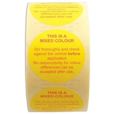 Image of Power Tec Paint Disc Label Pack of 1000 91413