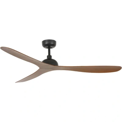 Image of Gotland Black, Wood Ceiling Fan