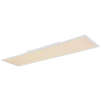 Image of Doro Flush Ceiling Light White Matt 1x RGB LED Dimmable 3000 6500K Remote Control