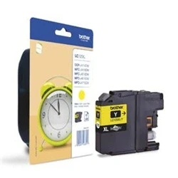 Image of Brother LC 125XLY Yellow ink cartridge