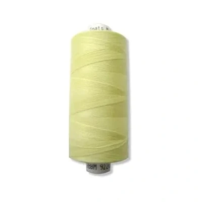 Image of Polyester Moon Sewing Thread 10 X 1000 Yard Pack 120s by Coats Pastel Yellow